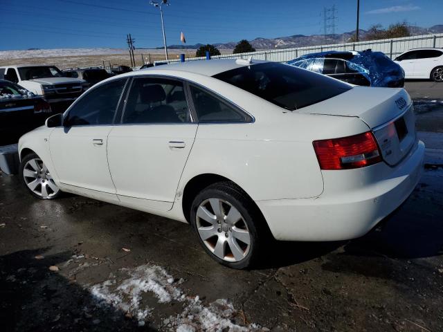 WAUDG74F25N080090 - 2005 AUDI A6 3.2 QUATTRO WHITE photo 2