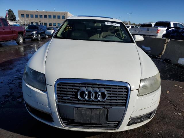 WAUDG74F25N080090 - 2005 AUDI A6 3.2 QUATTRO WHITE photo 5