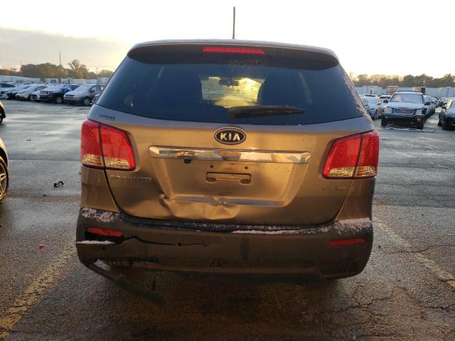 5XYKU4A29BG015730 - 2011 KIA SORENTO EX BEIGE photo 6