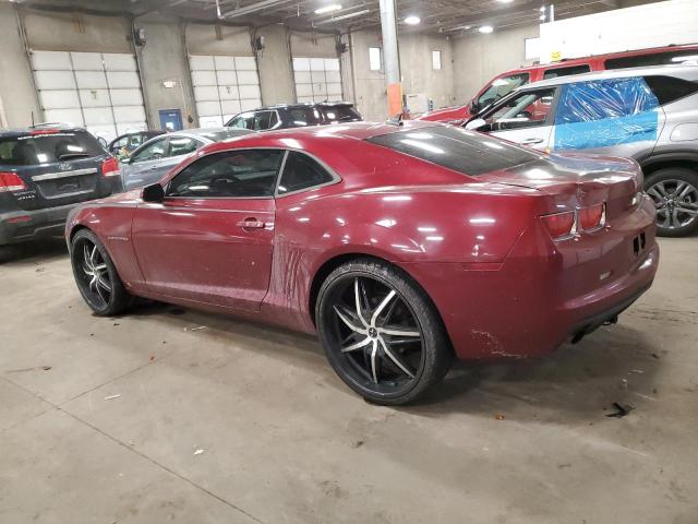 2G1FB1EV9A9146010 - 2010 CHEVROLET CAMARO LT BURGUNDY photo 2