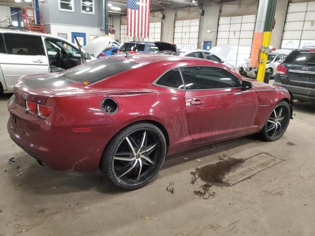 2G1FB1EV9A9146010 - 2010 CHEVROLET CAMARO LT BURGUNDY photo 3