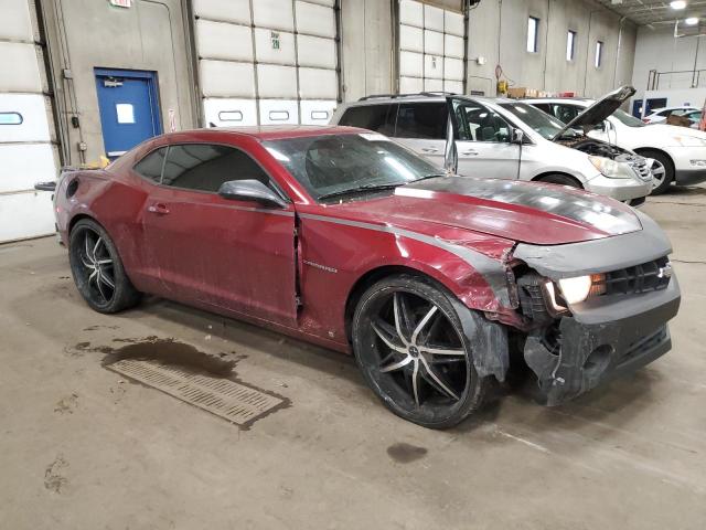 2G1FB1EV9A9146010 - 2010 CHEVROLET CAMARO LT BURGUNDY photo 4