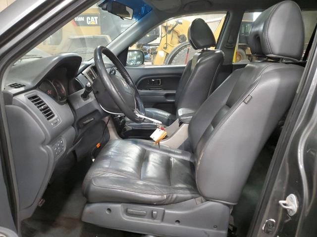 5FNYF18688B026200 - 2008 HONDA PILOT EXL GRAY photo 7