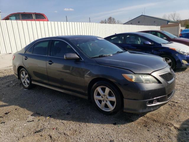 4T1BE46K87U609569 - 2007 TOYOTA CAMRY CE GRAY photo 4