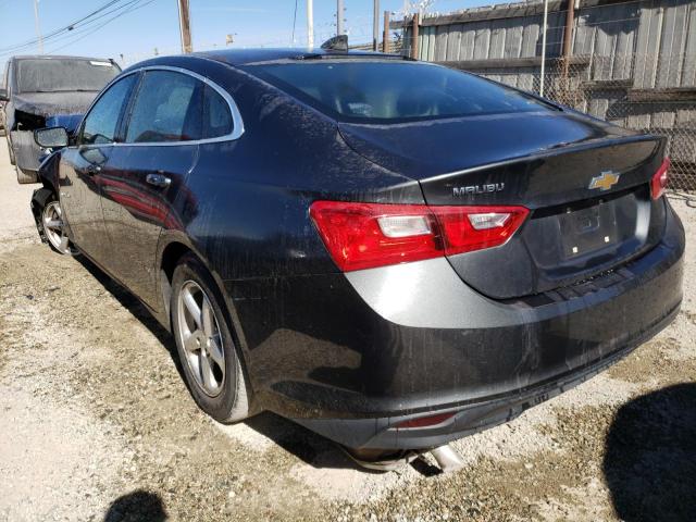 1G1ZB5ST7JF222094 - 2018 CHEVROLET MALIBU LS CHARCOAL photo 2