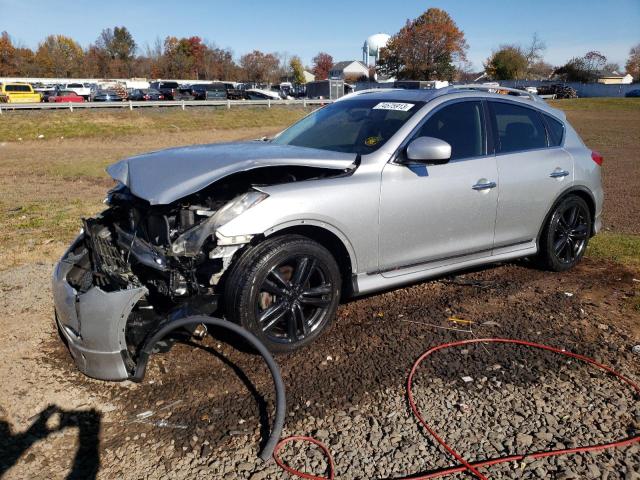 JN1AJ0HR9AM755908 - 2010 INFINITI EX35 BASE Արծաթագույն լուսանկար 1