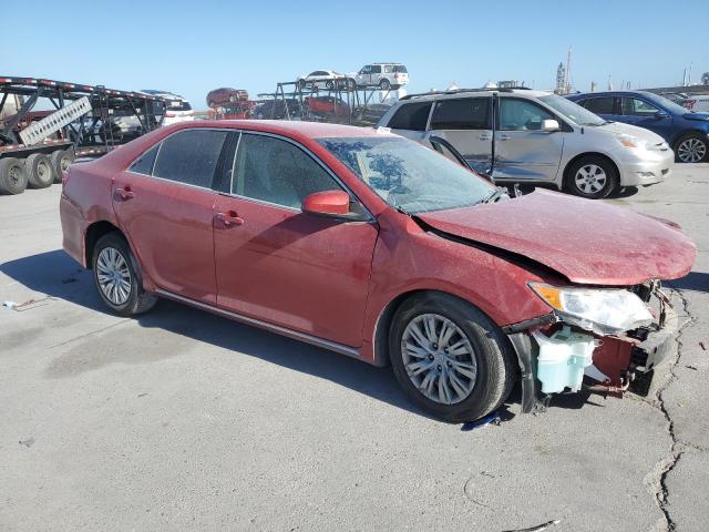 4T4BF1FKXCR157541 - 2012 TOYOTA CAMRY BASE RED photo 4