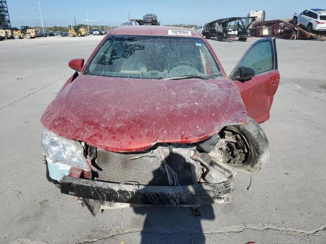 4T4BF1FKXCR157541 - 2012 TOYOTA CAMRY BASE RED photo 5