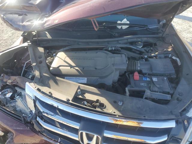 5J6TF2H50DL006323 - 2013 HONDA CROSSTOUR EXL წითელი ფოტო 11