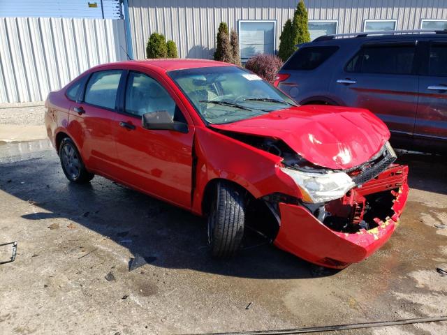 1FAHP34N18W137761 - 2008 FORD FOCUS S/SE RED photo 4