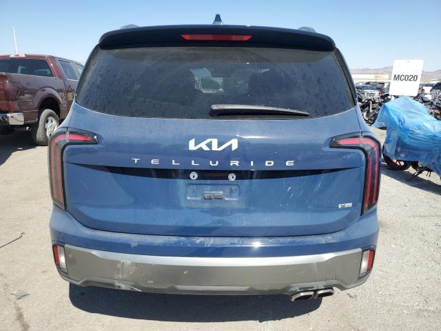 5XYP5DGCXPG349713 - 2023 KIA TELLURIDE SX BLUE photo 6