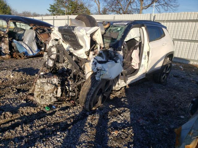 3C4NJCBBXJT137390 - 2018 JEEP COMPASS LATITUDE WHITE photo 1