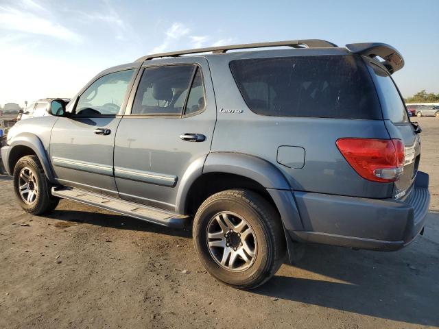 5TDZT38A47S286634 - 2007 TOYOTA SEQUOIA LIMITED BLUE photo 2