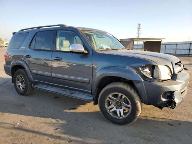 5TDZT38A47S286634 - 2007 TOYOTA SEQUOIA LIMITED BLUE photo 4