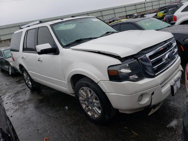 1FMJU2A55DEF66657 - 2013 FORD EXPEDITION LIMITED WHITE photo 4