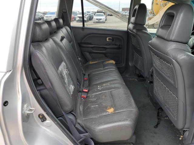 2HKYF18604H533989 - 2004 HONDA PILOT EXL SILVER photo 11