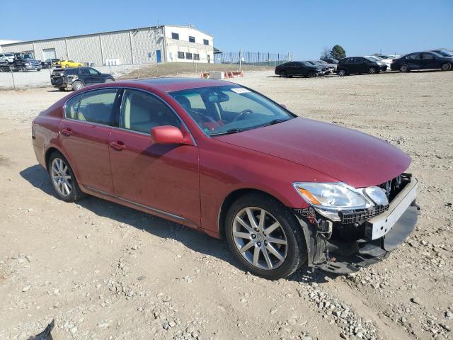 JTHBH96S765034333 - 2006 LEXUS GS 300 RED photo 4