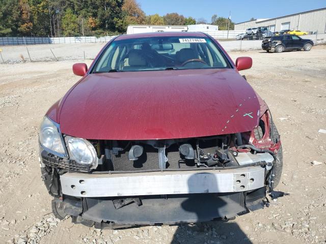 JTHBH96S765034333 - 2006 LEXUS GS 300 RED photo 5