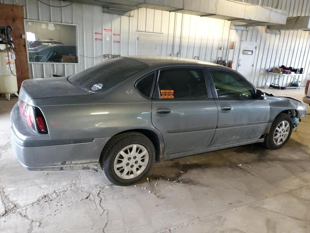 2G1WF52E259246570 - 2005 CHEVROLET IMPALA GRAY photo 3