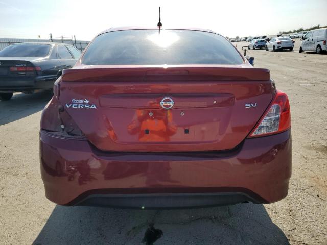 3N1CN7AP9JL819597 - 2018 NISSAN VERSA S BURGUNDY photo 6