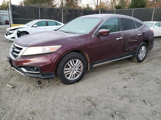 5J6TF3H3XDL000534 - 2013 HONDA CROSSTOUR EX BURGUNDY photo 1