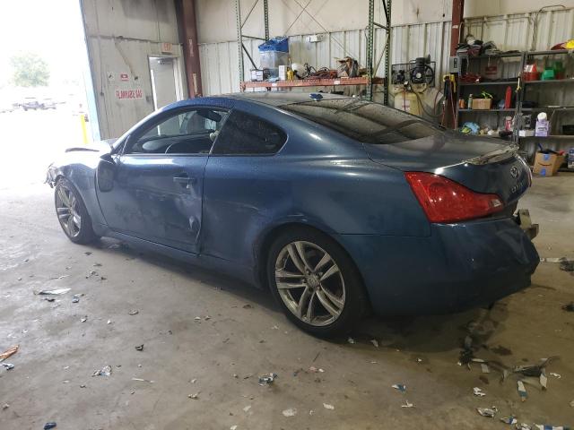 JNKCV64E48M129935 - 2008 INFINITI G37 BASE BLUE photo 2