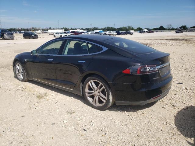 5YJSA1E25FF115869 - 2015 TESLA MODEL S შავი ფოტო 2