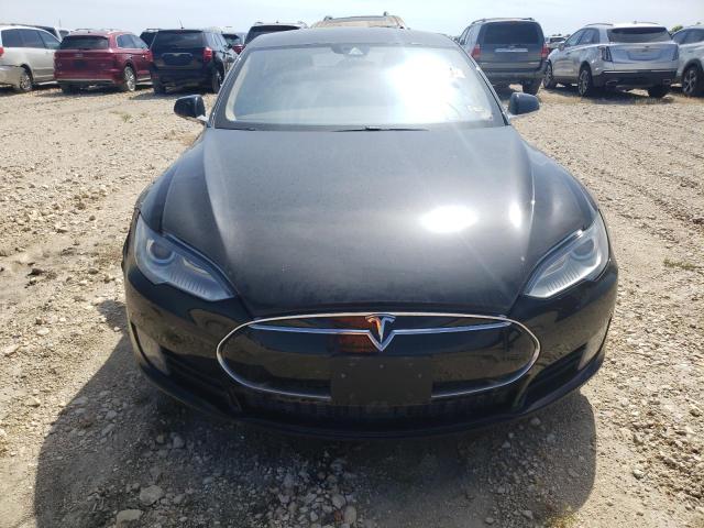 5YJSA1E25FF115869 - 2015 TESLA MODEL S შავი ფოტო 5