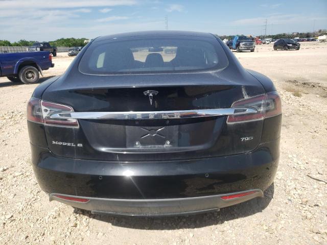 5YJSA1E25FF115869 - 2015 TESLA MODEL S შავი ფოტო 6