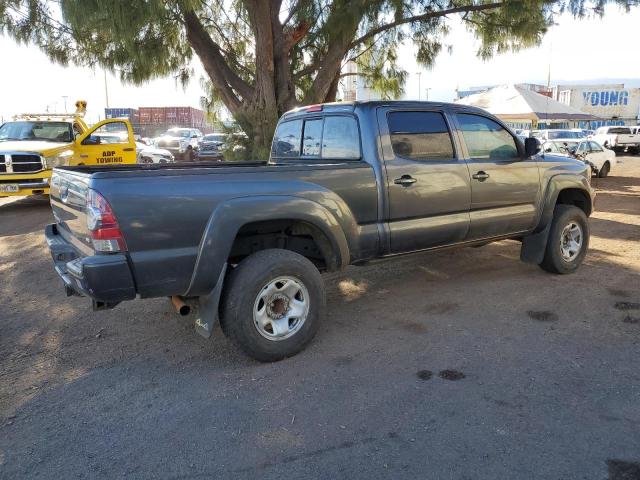 5TFMU4FN9FX031098 - 2015 TOYOTA TACOMA DOUBLE CAB LONG BED CHARCOAL photo 3