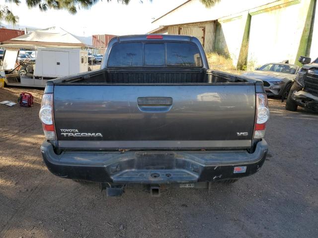 5TFMU4FN9FX031098 - 2015 TOYOTA TACOMA DOUBLE CAB LONG BED CHARCOAL photo 6