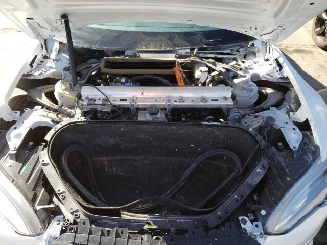 5YJSA1E6XMF442588 - 2021 TESLA MODEL S Սպիտակ լուսանկար 12