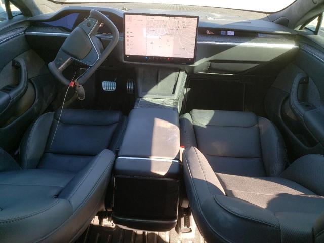 5YJSA1E6XMF442588 - 2021 TESLA MODEL S Սպիտակ լուսանկար 8