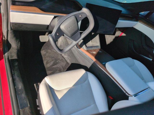 5YJSA1E58NF488560 - 2022 TESLA MODEL S RED photo 8