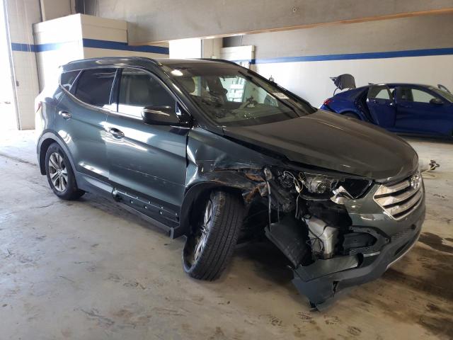 5XYZU3LB5EG148088 - 2014 HYUNDAI SANTA FE S GRAY photo 4