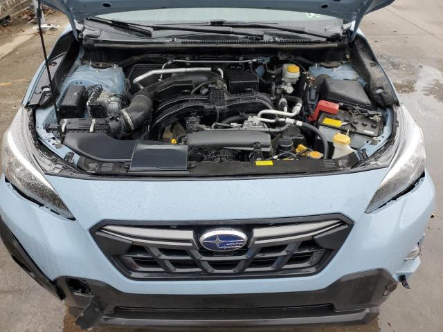 JF2GTHSC7MH299314 - 2021 SUBARU CROSSTREK SPORT BLUE photo 11