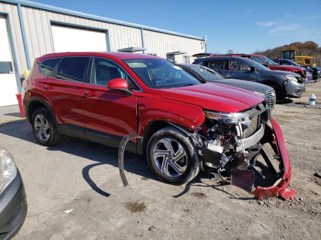 5NMS1DAJXNH473044 - 2022 HYUNDAI SANTA FE SE RED photo 4