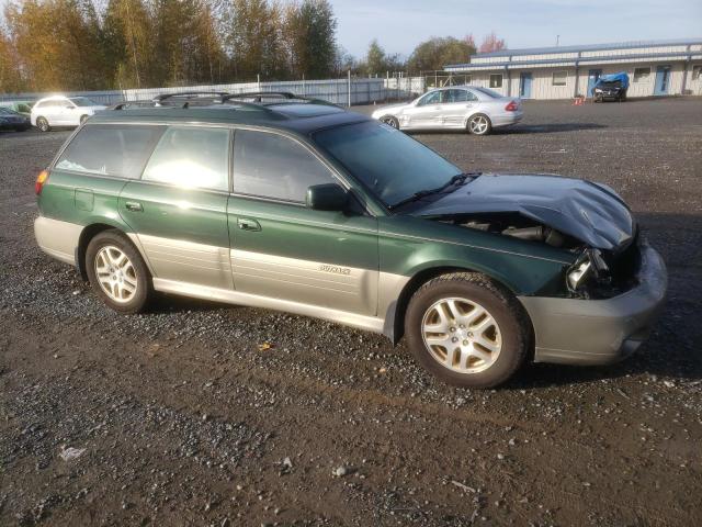 4S3BH6864Y6641609 - 2000 SUBARU LEGACY OUTBACK LIMITED GREEN photo 4