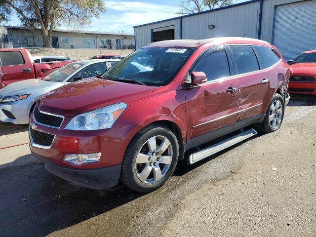 1GNKVLED5BJ232248 - 2011 CHEVROLET TRAVERSE LTZ BURGUNDY photo 1