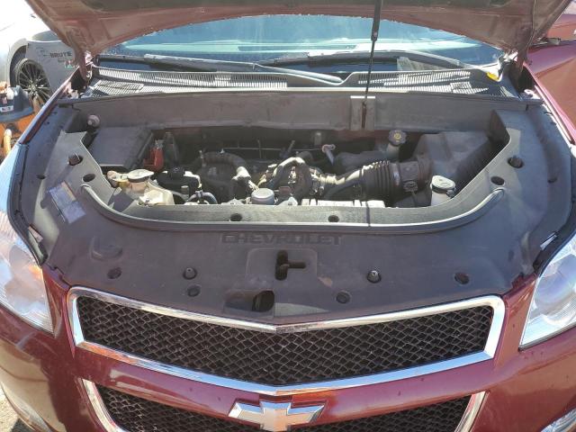 1GNKVLED5BJ232248 - 2011 CHEVROLET TRAVERSE LTZ BURGUNDY photo 11