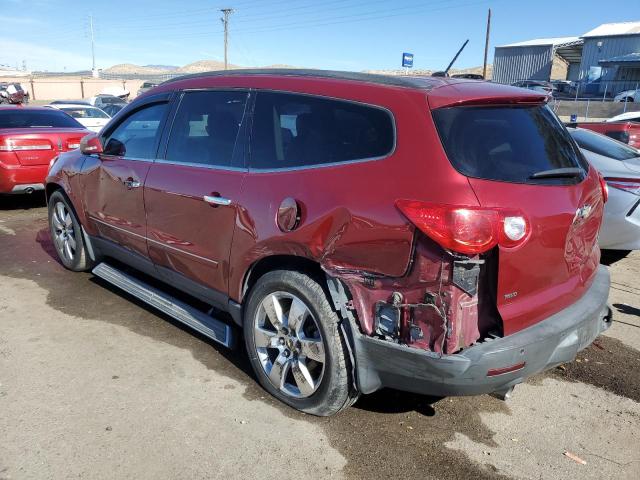 1GNKVLED5BJ232248 - 2011 CHEVROLET TRAVERSE LTZ BURGUNDY photo 2