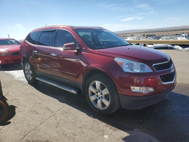 1GNKVLED5BJ232248 - 2011 CHEVROLET TRAVERSE LTZ BURGUNDY photo 4