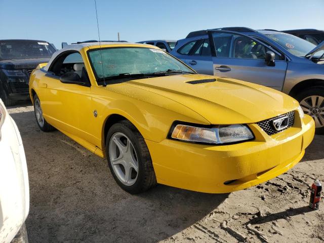 1FAFP45X8XF175080 - 1999 FORD MUSTANG GT YELLOW photo 4