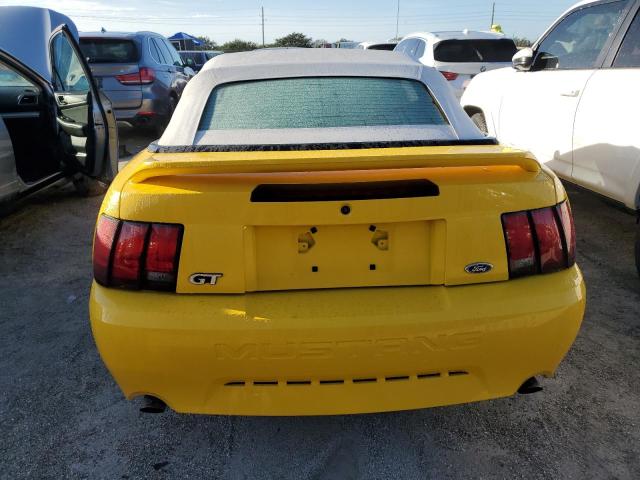 1FAFP45X8XF175080 - 1999 FORD MUSTANG GT YELLOW photo 6