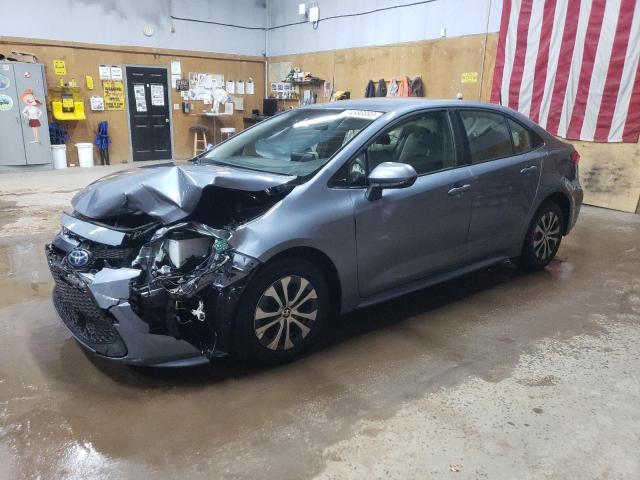 JTDEAMDE6NJ037975 - 2022 TOYOTA COROLLA LE BLUE photo 1