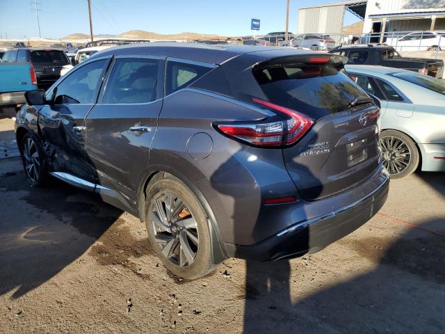 5N1AZ2MH4GN119524 - 2016 NISSAN MURANO S GRAY photo 2