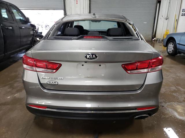 5XXGT4L34JG248996 - 2018 KIA OPTIMA LX GRAY photo 6