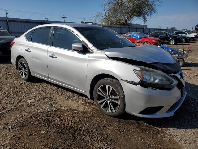 3N1AB7AP4JY280373 - 2018 NISSAN SENTRA S SILVER photo 4