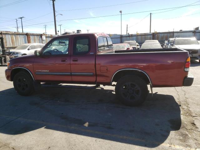 5TBRT34133S338392 - 2003 TOYOTA TUNDRA ACCESS CAB SR5 BURGUNDY photo 2