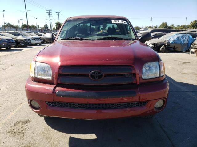 5TBRT34133S338392 - 2003 TOYOTA TUNDRA ACCESS CAB SR5 BURGUNDY photo 5